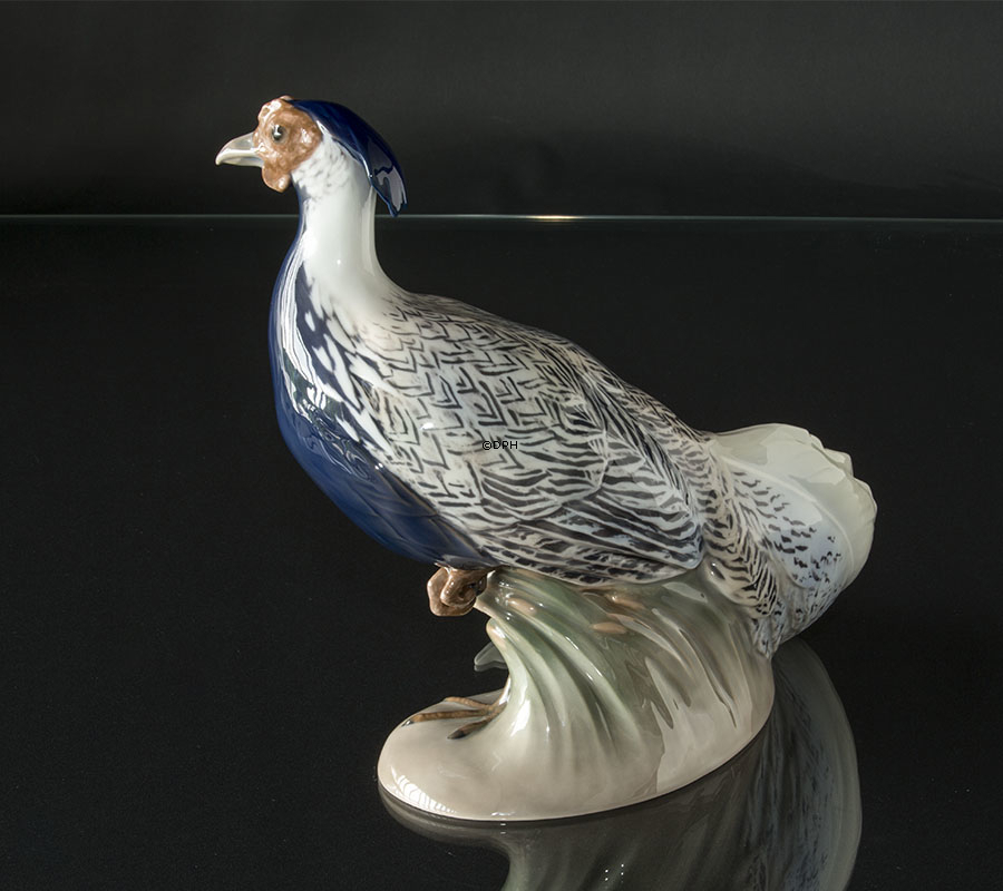 Sølvfasan, Bing & Grøndahl fugle figur nr. 1784