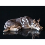 Schæferhund 24cm, Bing & Grøndahl hundefigur nr. 1789
