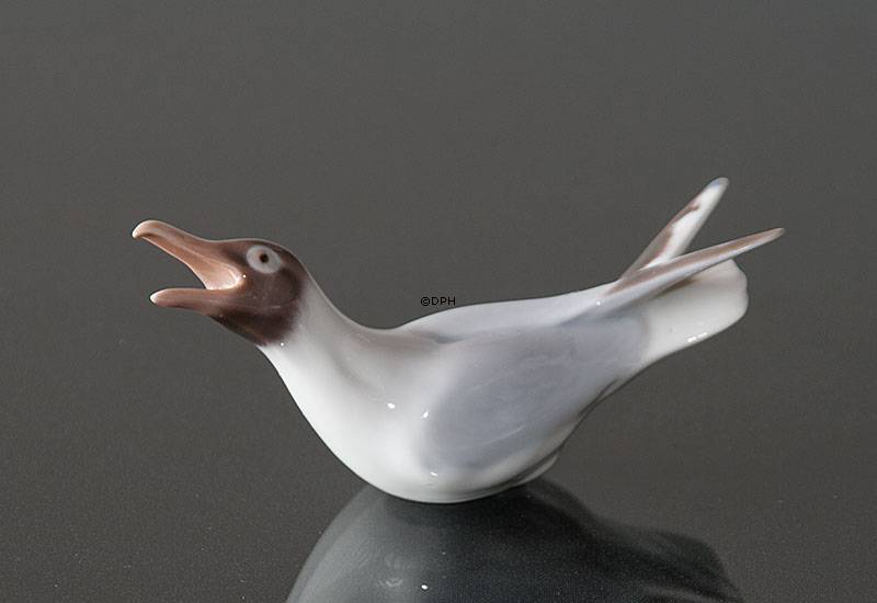 Skrigende Måge, Bing & Grøndahl fuglefigur nr. 1020429 / 1809