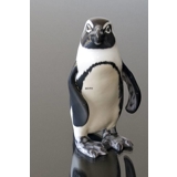 Großer Pinguin steht und schaut sich um, Bing & Gröndahl Figur Nr. 1822