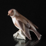 Goldfinch looking to the side, Bing & Grondahl bird figurine No. 1850