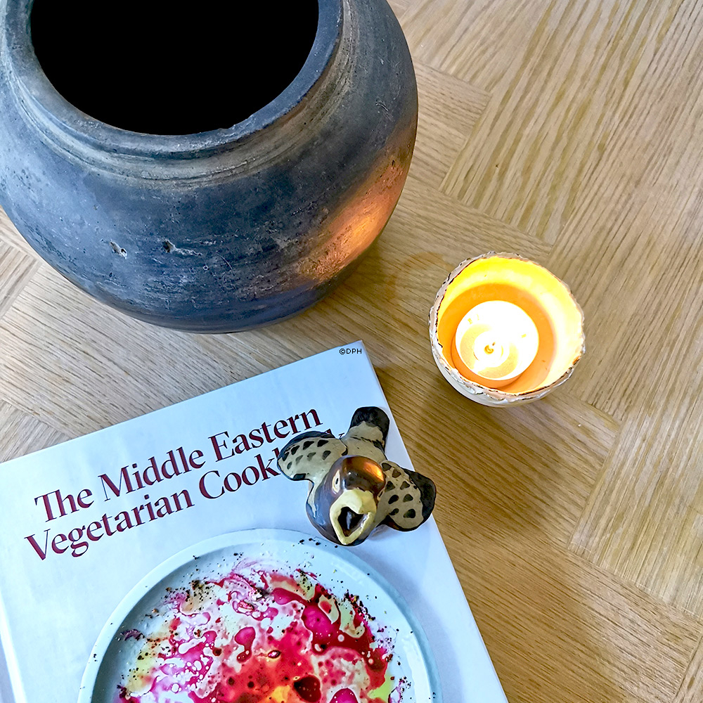 Spurveunge, Bing & Grøndahl stentøjsfigur af fugl nr. 1852