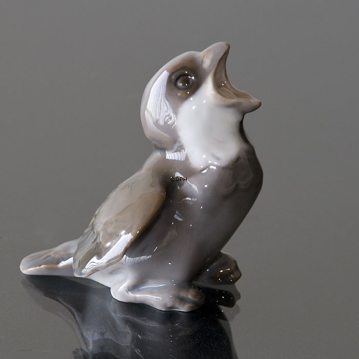 Spurveunge, Bing & Grøndahl fugle figur nr. 1852