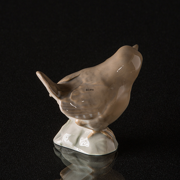 Gærdesmutte, Bing & Grøndahl fugle figur nr. 1853