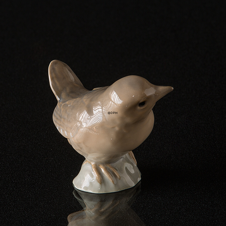 Gærdesmutte, Bing & Grøndahl fugle figur nr. 1853