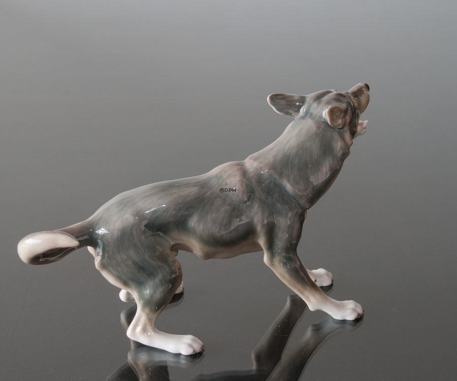Schæferhund, Bing & Grøndahl hundefigur nr. 1854