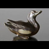 Tufted Duck, Bing & grondahl stoneware bird figurine no. 1855