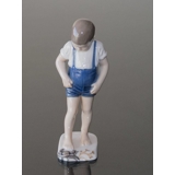 Boy with Crab nipping his toes, Bing & Grondahl figurine No. 1870