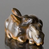Group of rabbits, Bing & Grondahl stoneware figurine no. 1875