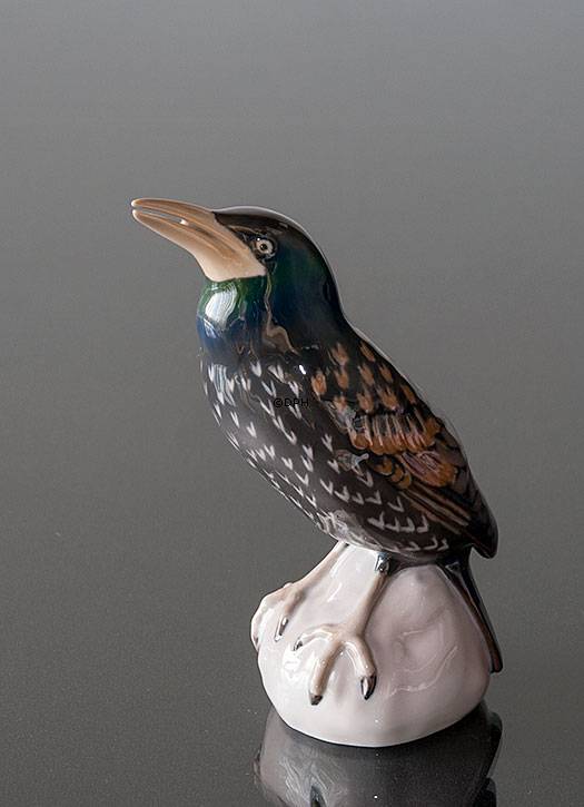 Stær, Bing & Grøndahl fugle figur nr. 1880