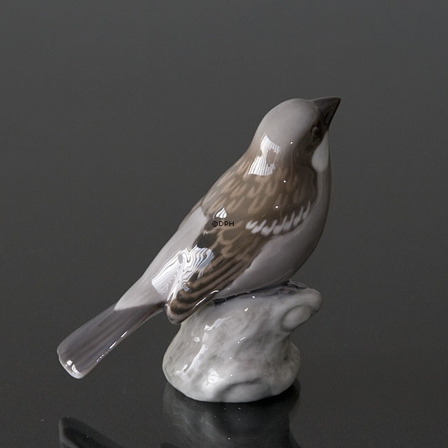 Spurv, Bing & Grøndahl fugle figur nr. 1888