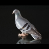 Taube auf der Suche nach Semmelbrösel, Bing & Gröndahl Porzellan Vogelfigur Nr. 1911