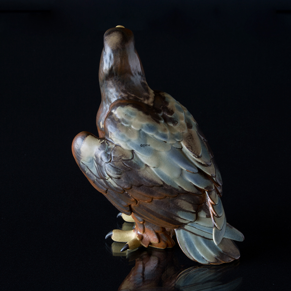 Ørn, Bing & Grøndahl stentøjsfigur af fugl nr. 1925