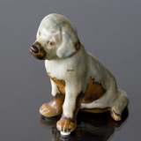 St. Bernard Puppy, Bing & grondahl stoneware dog figurine No. 1926