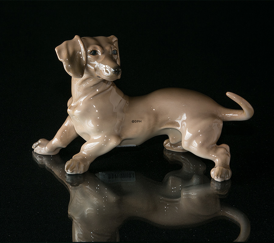 Gravhund, Bing & Grøndahl hundefigur nr. 1962