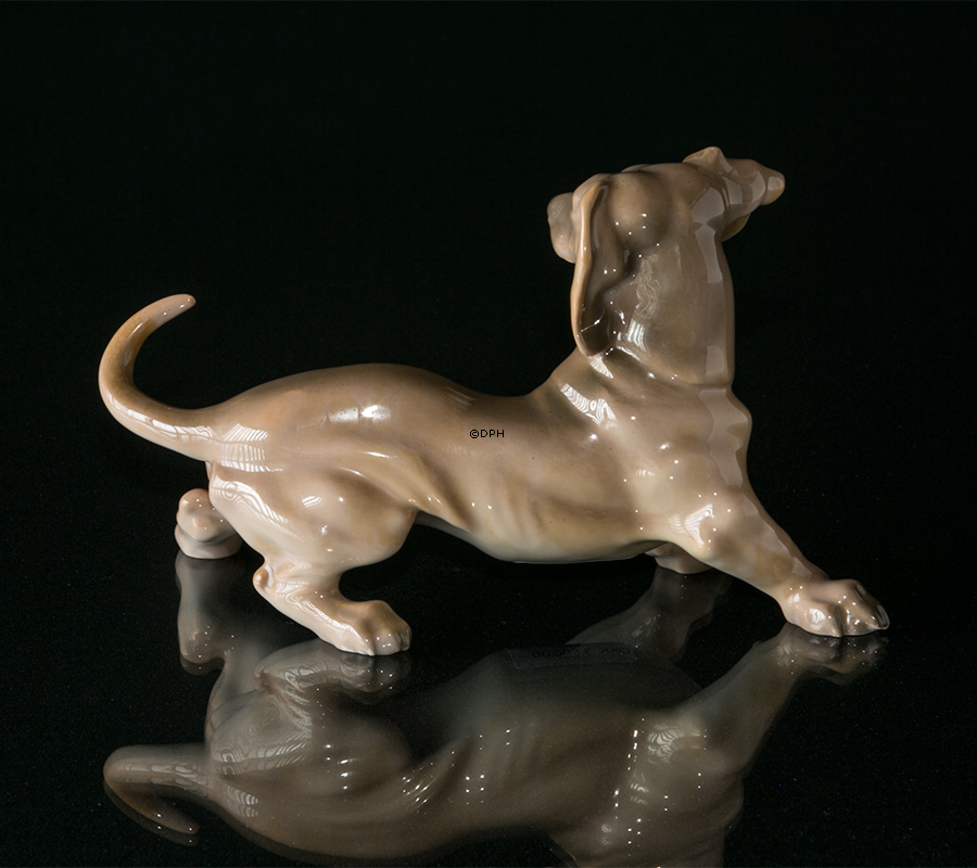 Gravhund, Bing & Grøndahl hundefigur nr. 1962