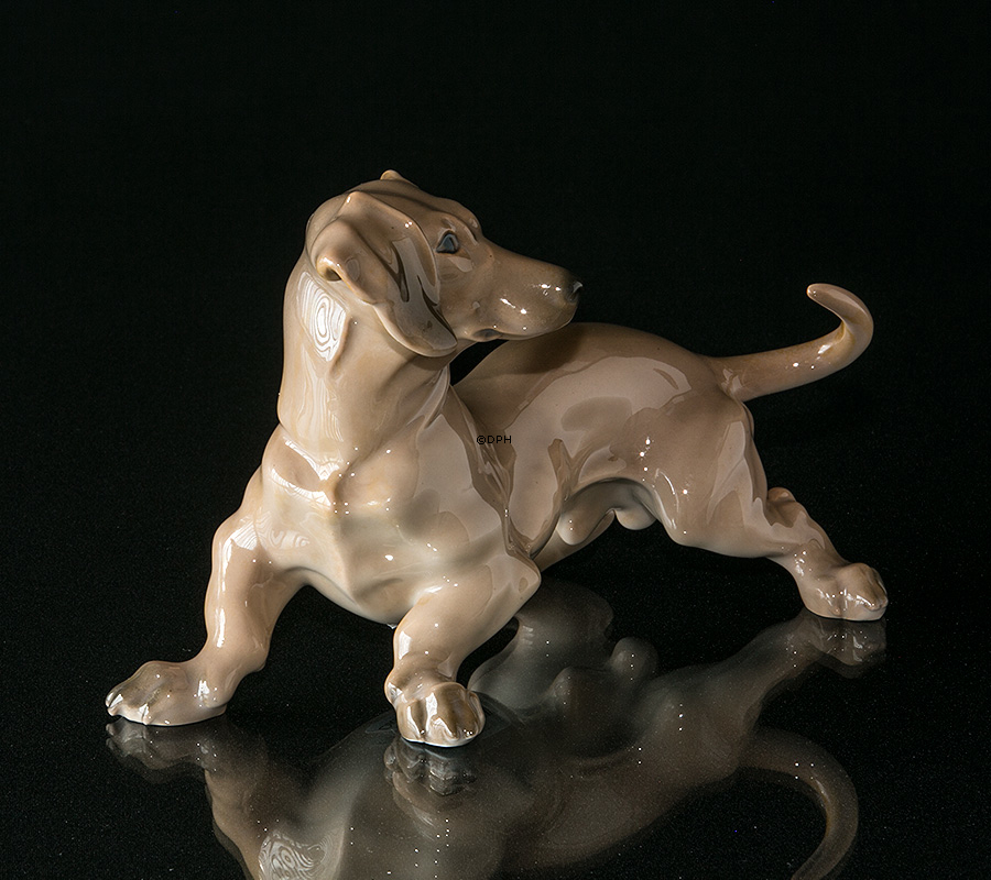 Gravhund, Bing & Grøndahl hundefigur nr. 1962