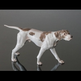 Pointer, stehend, Bing & Gröndahl Hund Figur Nr. 2006