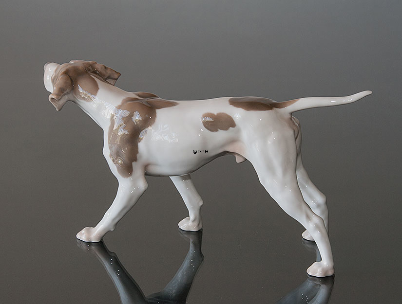 Stående Pointer, Bing & Grøndahl hundefigur nr. 2006