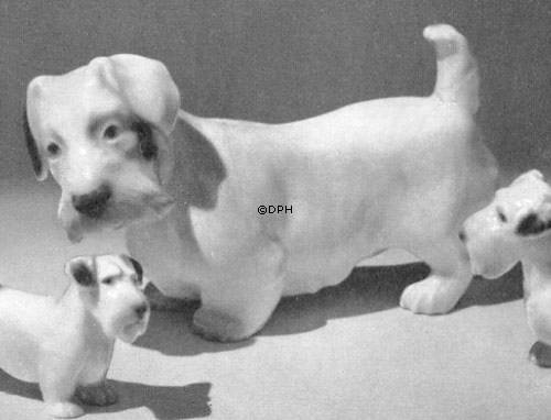 ScottishTerrier, Bing & Grøndahl hundefigur nr. 2011