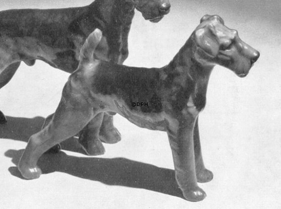 Terrier, Bing & Grøndahl hundefigur nr. 2030