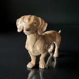 Dachshund, standing, Bing & Grondahl dog figurine no. 2041