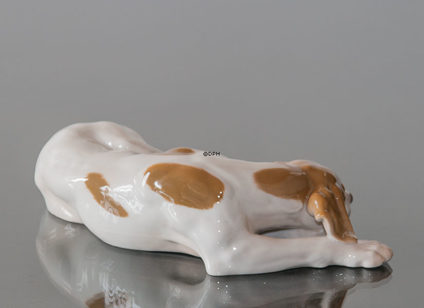 Liggende Pointer, Bing & Grøndahl hunde figur nr. 2044