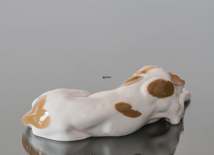 Liggende Pointer, Bing & Grøndahl hunde figur nr. 2044