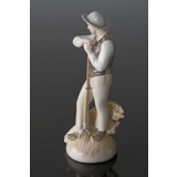 Man with hayfork, Bing & Grondahl figurine No. 2049