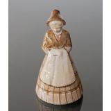 Frau in Tracht, Bing & Gröndahl Keramikfigur Nr. 205