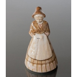 Lady in national costume, Bing & Grondahl ceramic figurine no. 205