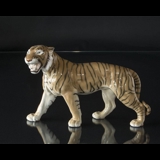 Walking tiger roaring, Bing & Grondahl figurine no. 2056