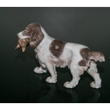 Cocker Spaniel bringt die Beute zurück, Bing & Gröndahl Hund Figur Nr. 2061