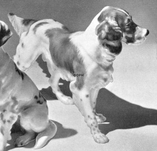 Engelsk Setter, Bing & Grøndahl hundefigur nr. 2062