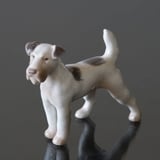 Wire-haired terrier, Bing & Grondahl dog figurine No. 2072