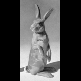 Hare som sidder på bagbenene, Bing & Grøndahl figur nr. 2080