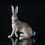 Siddende hare, Bing & Grøndahl figur nr. 2081