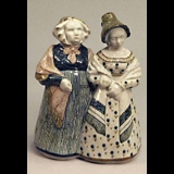 Ladies in national costumes, Bing & Grondahl ceramic figurine no. 209