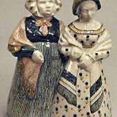Kvinder i Nationaldragt, Bing & Grøndahl keramik figur