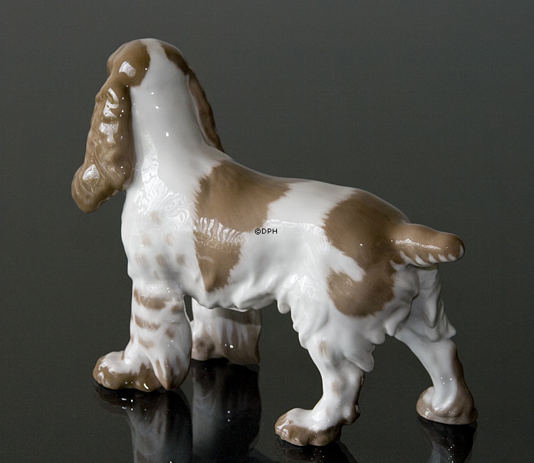 Springer Spaniel, Bing & Grøndahl hundefigur nr. 2095
