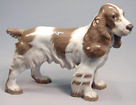 Springer Spaniel, Bing & Grøndahl hundefigur nr. 2095
