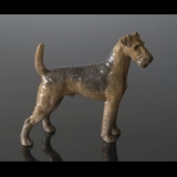 Airedale Terrier, Bing & Grondahl dog figurine no. 2099