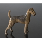Airedale Terrier, Bing & Grøndahl hundefigur nr. 2099