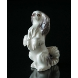 Pekingese Hund stehend, Bing & Grondahl Hund Figur Nr. 2101