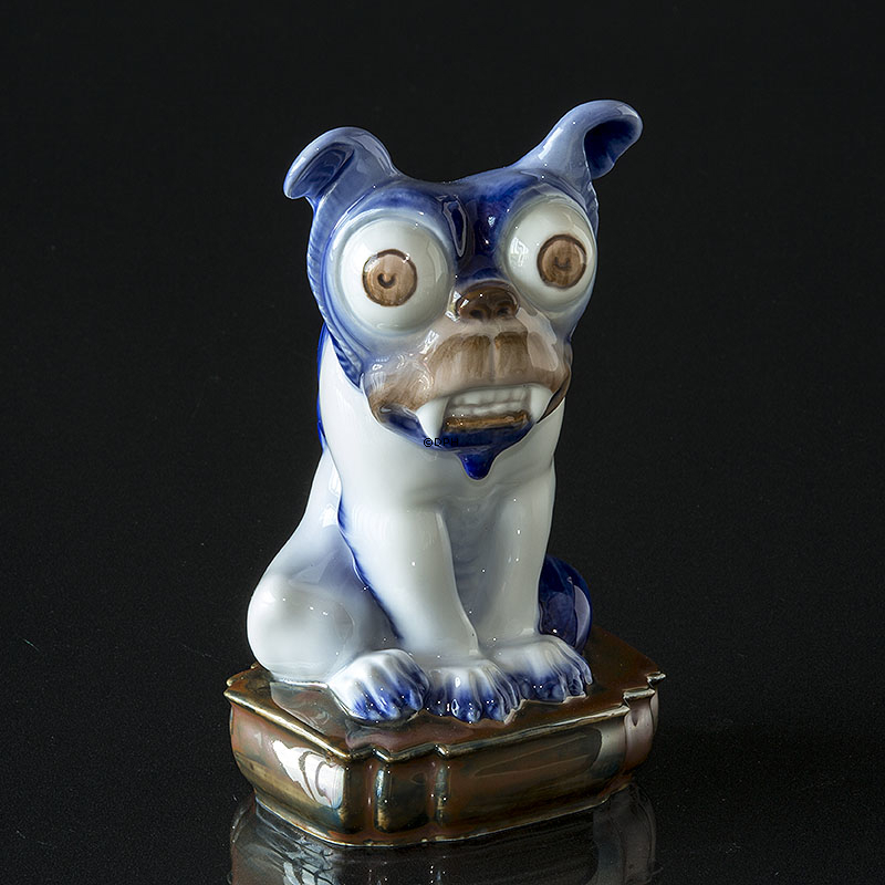 Fyrtøjet, Hund Øjne så store som Møllehjul, Royal Copenhagen figur nr. 2106