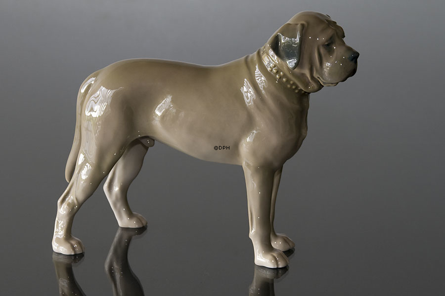 Mastiff, Bing & Grøndahl hunde figur nr. 2108
