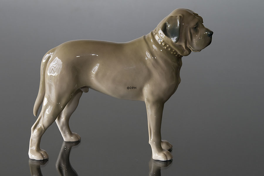 Mastiff, Bing & Grøndahl hunde figur nr. 2108