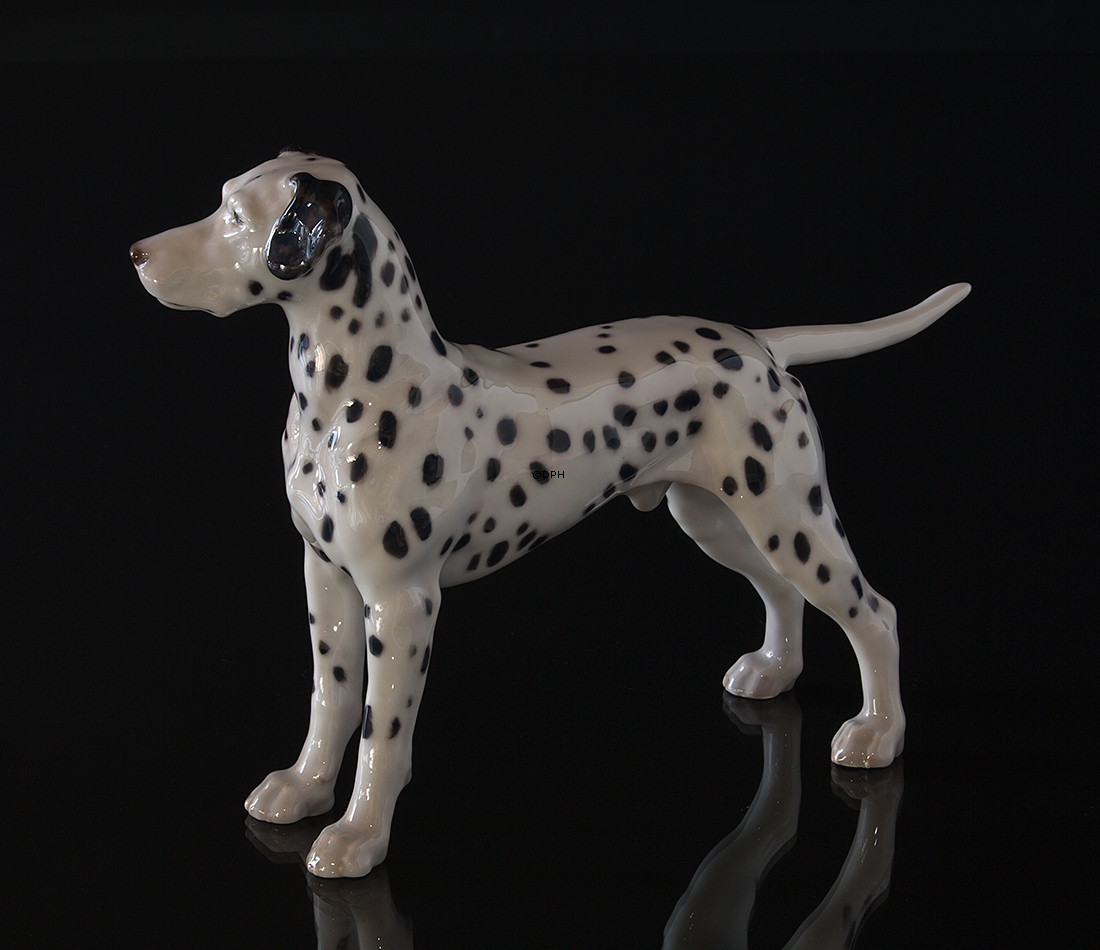 Dalmatiner 19cm, Bing & Grøndahl hundefigur nr. 2122
