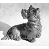 Siddende Skye Terrier, Bing & Grøndahl hundefigur nr. 2133