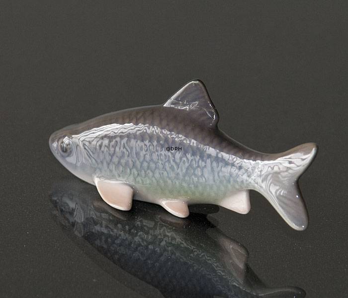 Skalle, Bing & Grøndahl figur af fisk nr. 2145